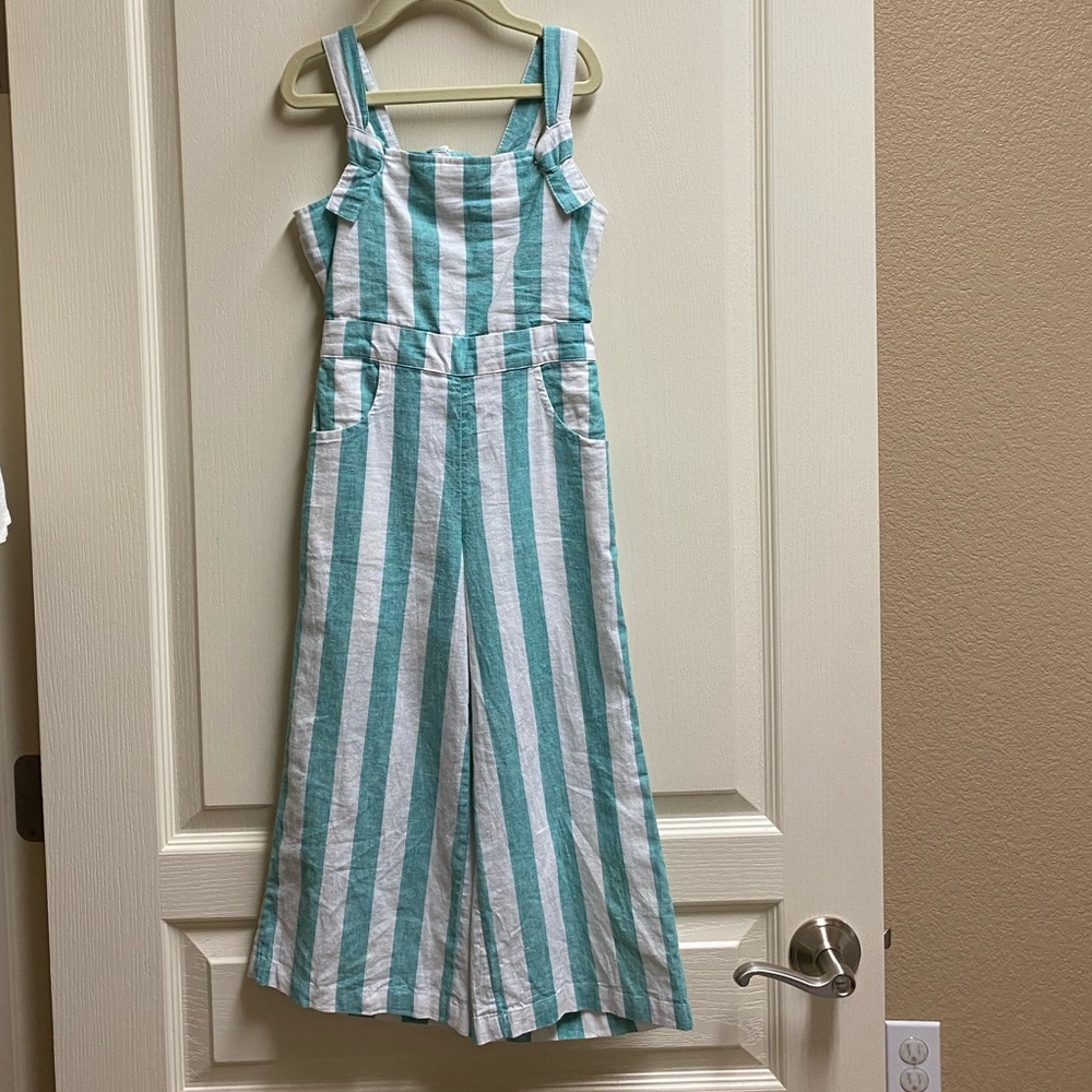 Striped Girls Romper